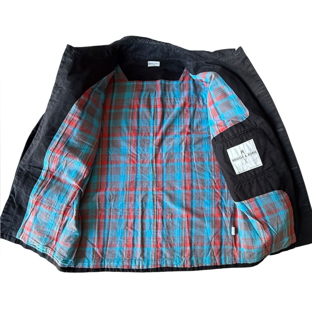 Bridge & Burn Canvas Chore Coat, Men’s Large - Picture 3 of 9